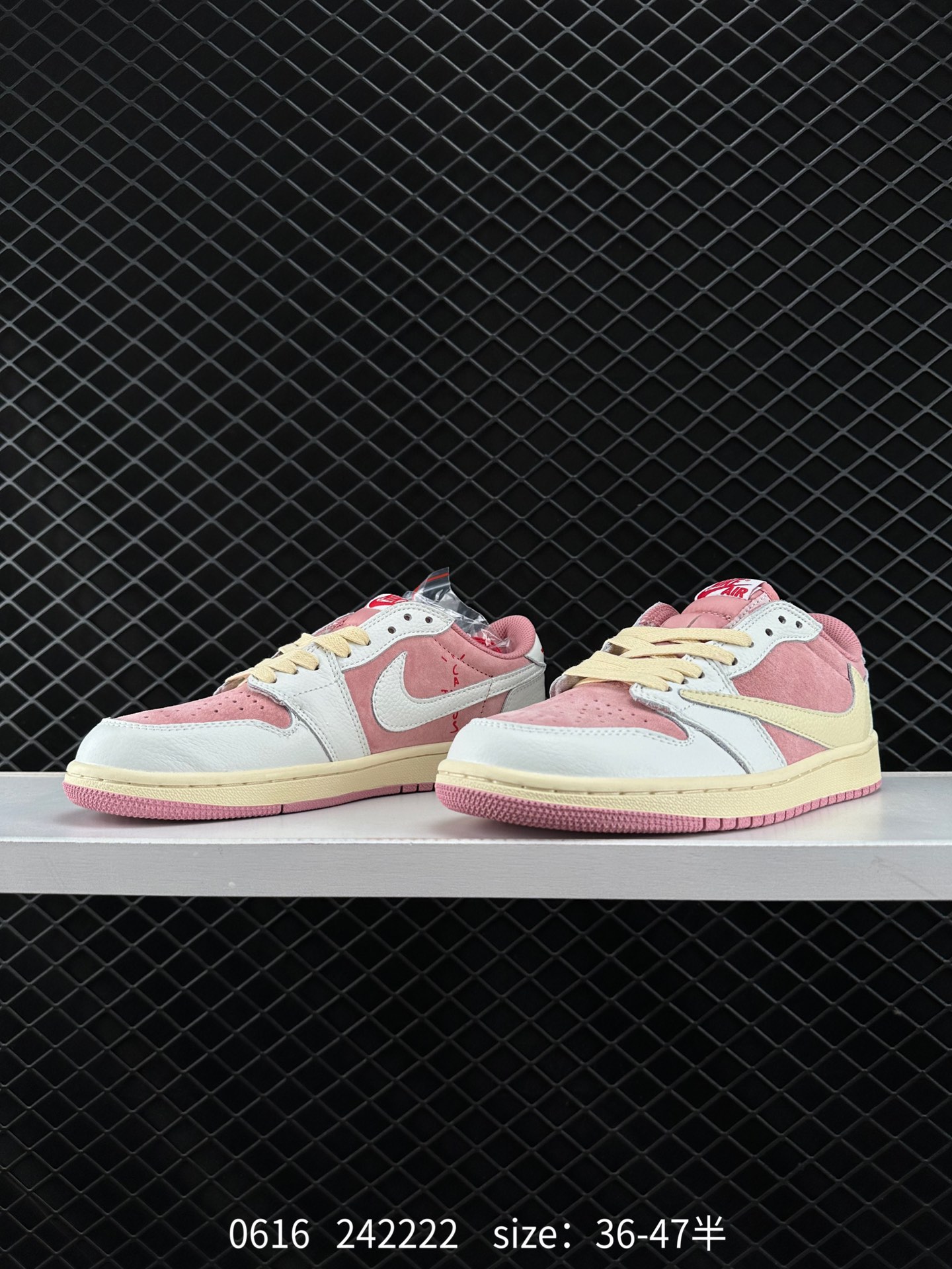 Fragment Design x Travis Scott x Nike Air Jordan 1 Low OG SP”Military Blue”